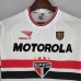 Sao Paulo 99/00 Home White Soccer Jersey